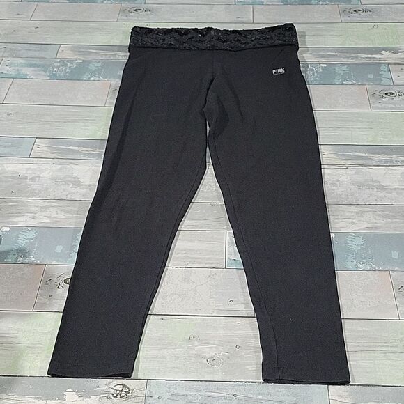 PINK Victoria's Secret Pants - Victoria's Secret PINK Bling Yoga Pants sz Medium
